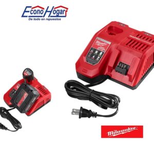 CARGADOR RAPIDO MILWAUKEE M12 Y M18 HASTA 40% MAS RAPIDO