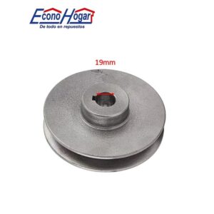 POLEA METAL TIPO A 19mm X 5" PULGADA