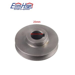 POLEA METAL TIPO B 25mm X 4" PULGADA