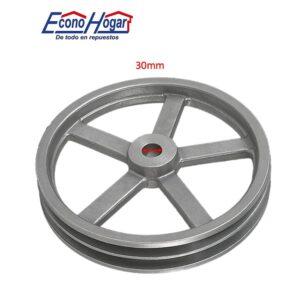 POLEA METAL DOBLE TIPO A 30mm X 16" PULGADA