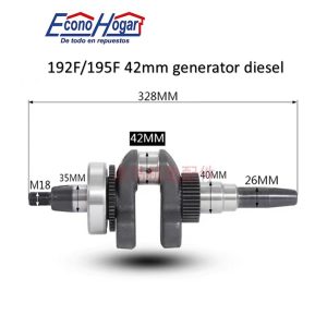 CIGUEAL GENERADOR DIESEL 192F mm
