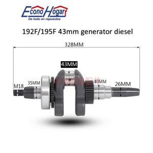 CIGUEAL GENERADOR DIESEL 192F mm
