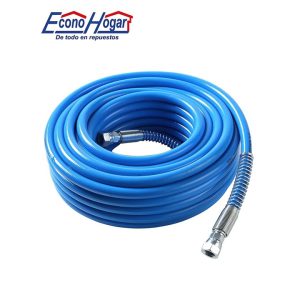 MANGUERA PARA COMPRESOR DE AIRE AZUL 1/4" 20metros 3300PSI 228bar