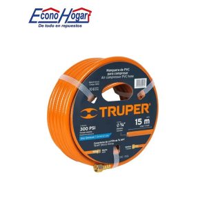 MANGUERA PARA COMPRESOR DE AIRE PVC 1/4 15metros 300PSI