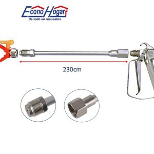 TUBO EXTENSION DE PISTOLA PINTAR 230cm 80"