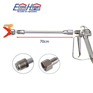 TUBO EXTENSION DE PISTOLA PINTAR 70cm 29"