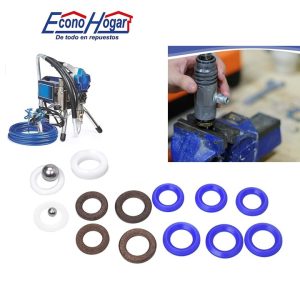 KIT DE REPARACION DE BOMBA PULVERIZADOR GRACO 395, 495