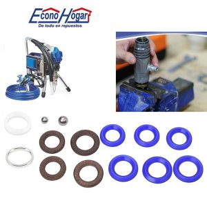 KIT DE REPARACION DE BOMBA PULVERIZADOR GRACO 695, 795