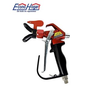 PISTOLA DE PINTAR PROFESIONAL VINO NEGRO 248BAR 3600PSI 3PZ