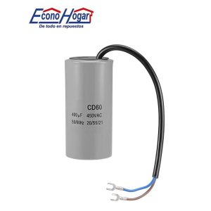 CAPACITADOR DE ARRANQUE DE MOTOR 450V 400mfd 400uf