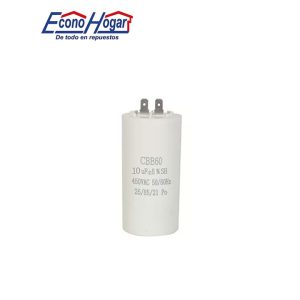 CAPACITADOR DE ARRANQUE DE MOTOR 450V 10mfd 10uf
