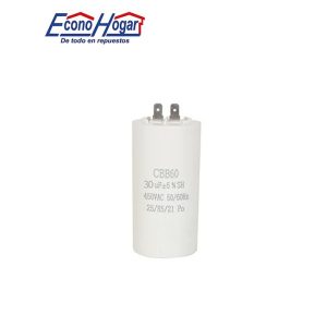 CAPACITADOR DE ARRANQUE DE MOTOR 450V 30mfd 30uf