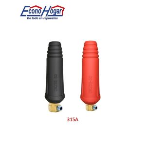 JUEGO DE CONECTOR CABLE MAQUINA SOLDAR 315A 110V/220V 2PZ
