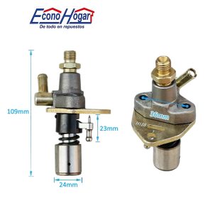 BOMBA DE INYECCION MOTOR DIESEL 186FA 109/24/23mm