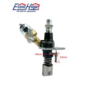 BOMBA DE INYECCION CON VALVULA SELENOIDE MOTOR DIESEL 192F 195F 34/23mm