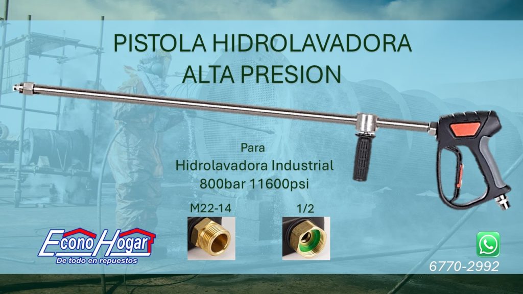 PISTOLA 800bar